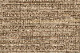 Crestwood Transitional Solid Tan Area Rug (8' x 10')