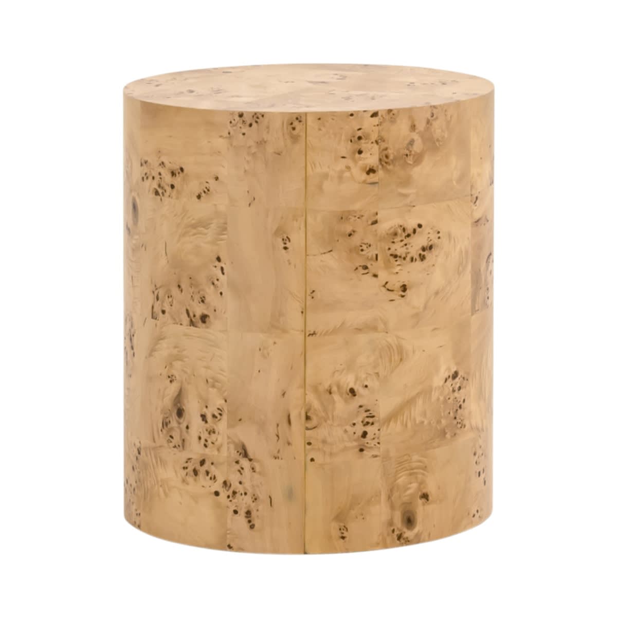 Burl Accent Table