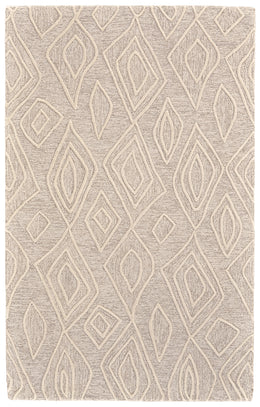 Enzo Transitional Diamond Tan Ivory Area Rug (2'6" x 8')