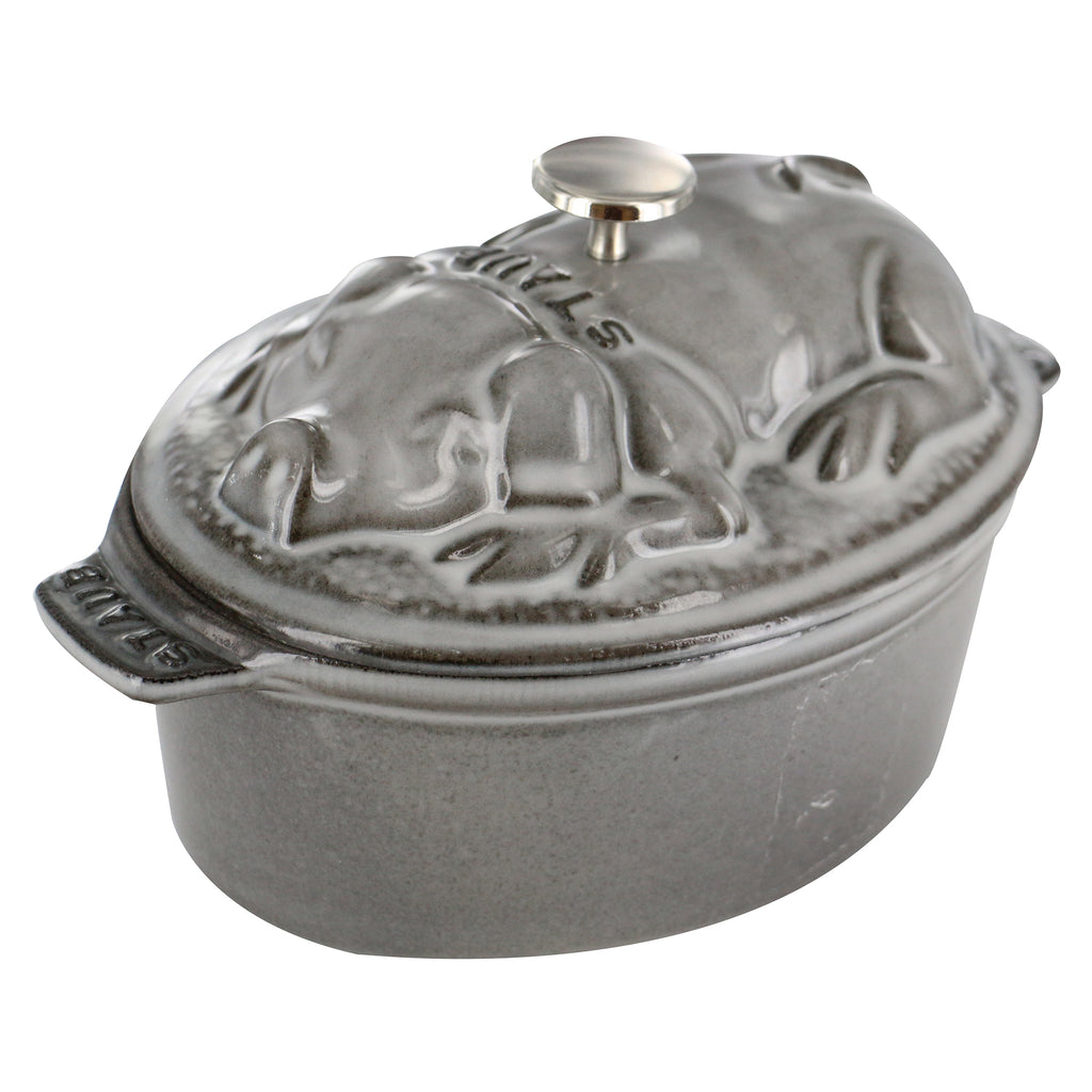 1-Quart Pig Dutch Oven - Graphite Grey