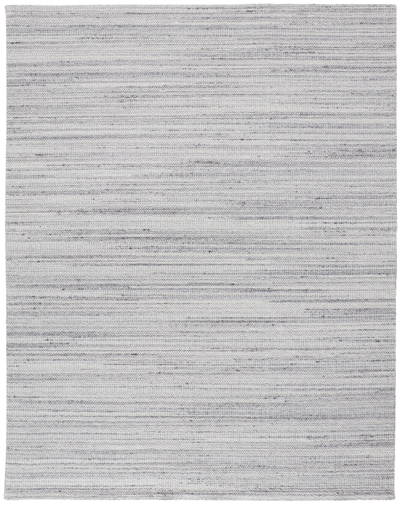 Keaton Transitional Solid Silver Area Rug (2' x 3')