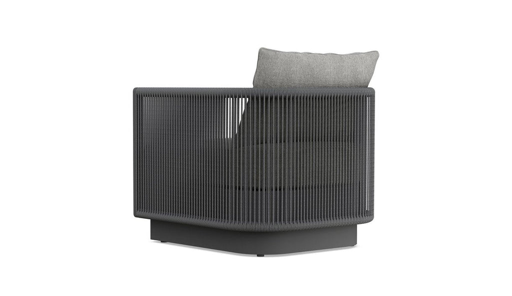 Porto Club Chair - Charcoal