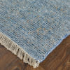 Caldwell Transitional Distressed Blue Gray Area Rug (7'6" x 9'6")