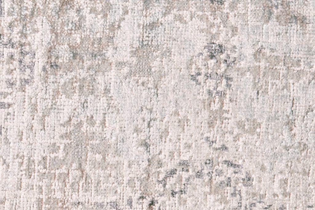 Eros Modern Distressed Ivory Taupe Area Rug (7'9" x 9'9")