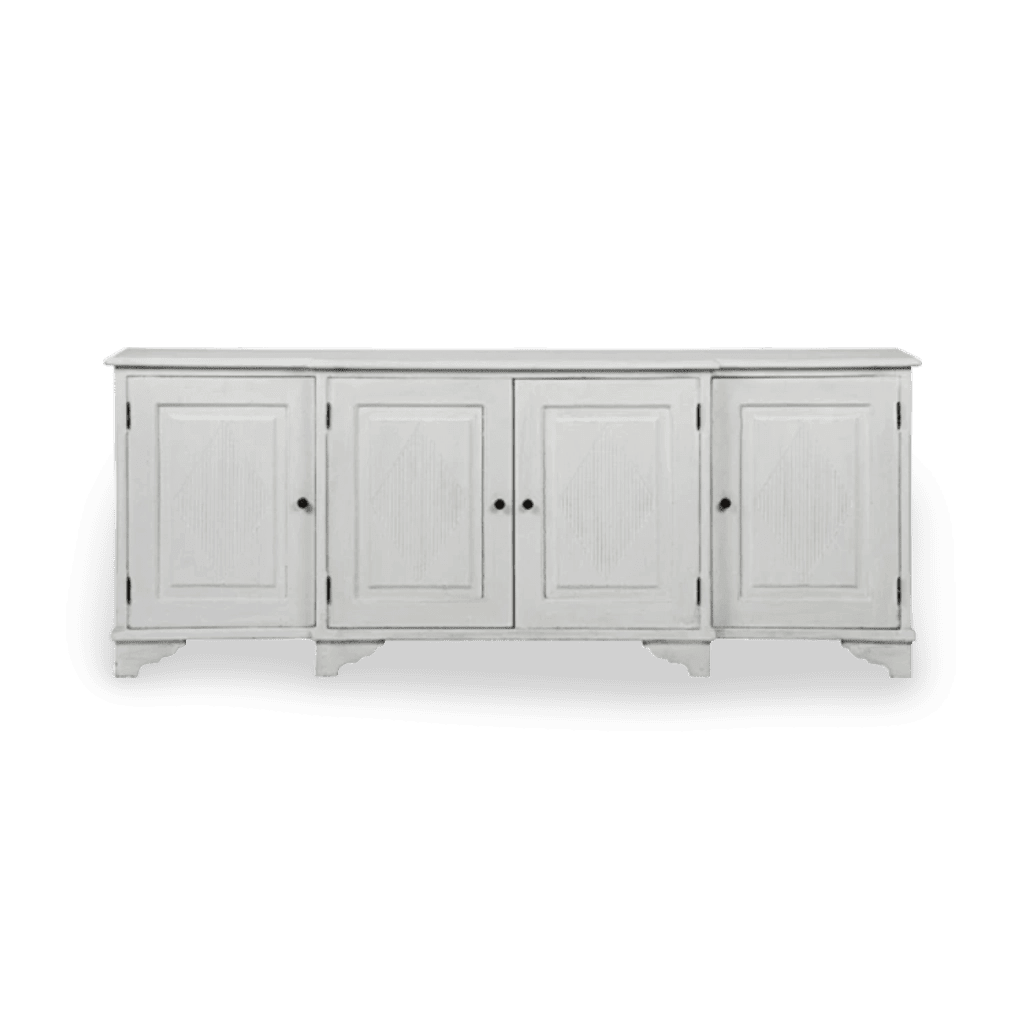 Ellington Sideboard, White Weathered