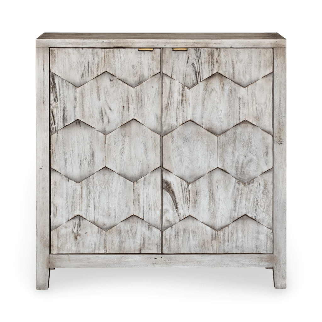 Catori Smoked Ivory Console Cabinet