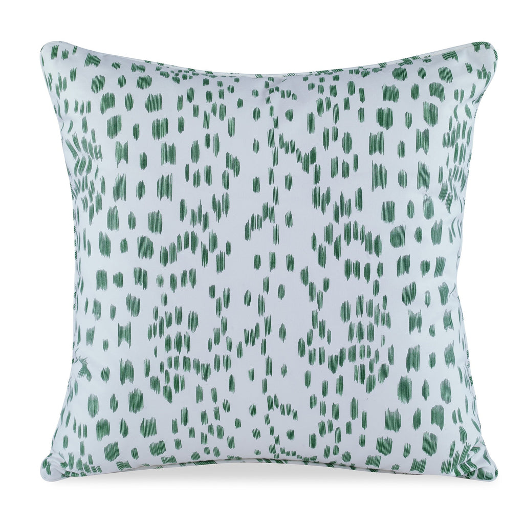 Les Touches Pillow Green