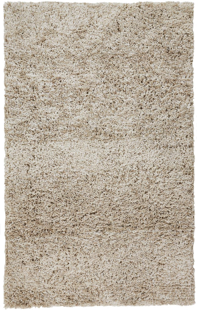 Stoneleigh Modern Solid Tan Ivory Area Rug (2' x 3')