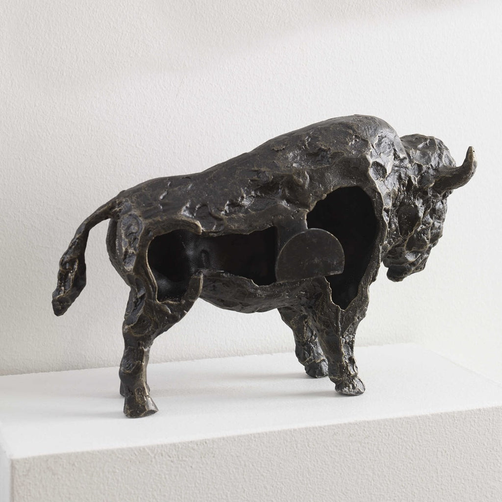 Bison Metal Wall Sculpture