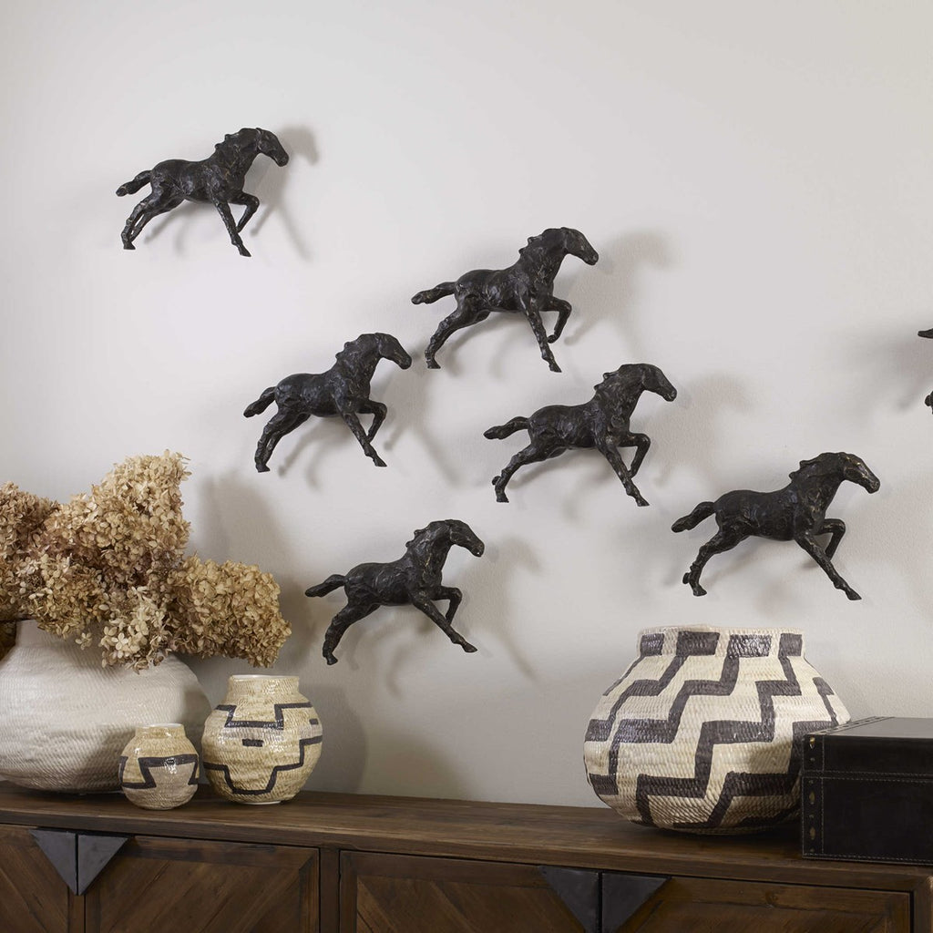 Stampede Metal Wall Sculpture