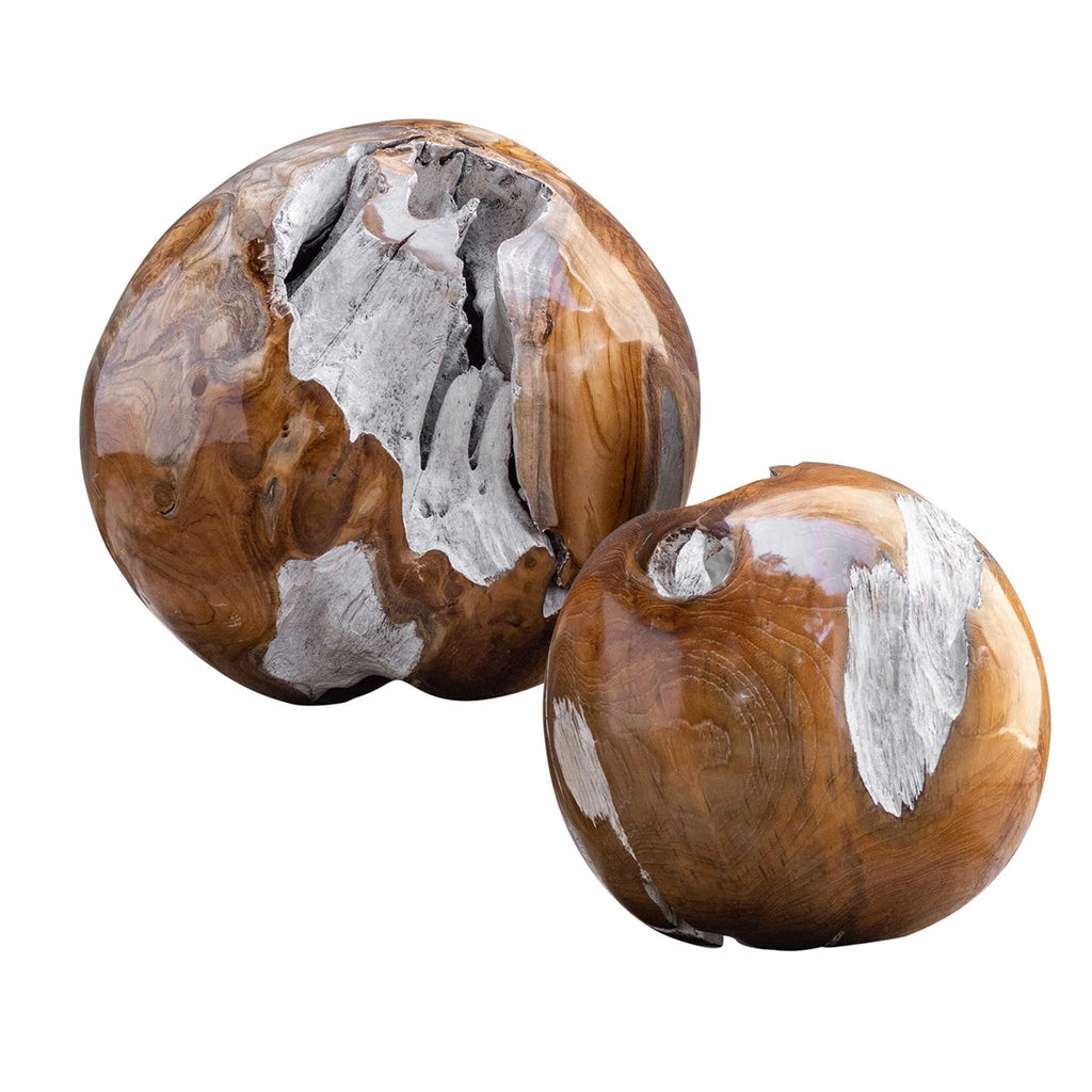 Teak Rounds, Set of 2