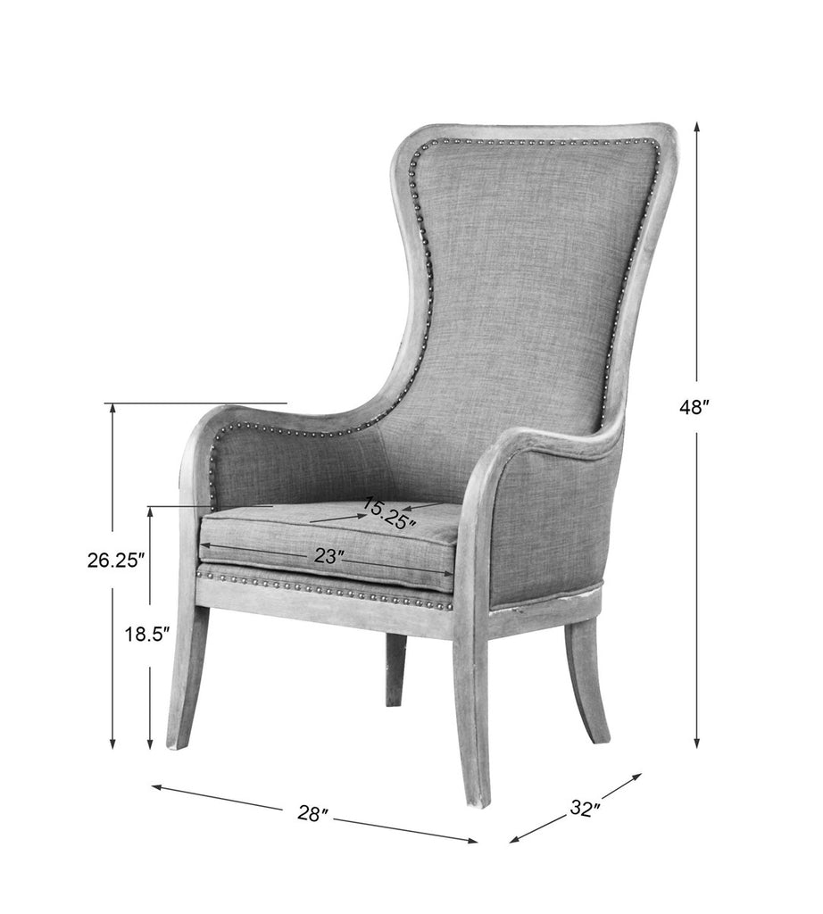 Chenin Accent Chair - Grey