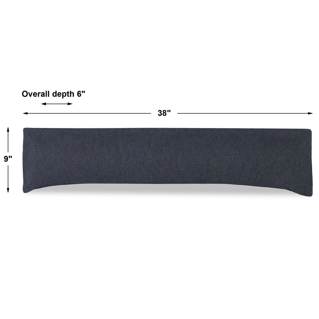 Slope Sofa Lumbar Pillow, Indigo Twill