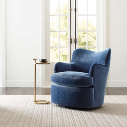 Chit Chat Swivel Chair - Lux Peacock