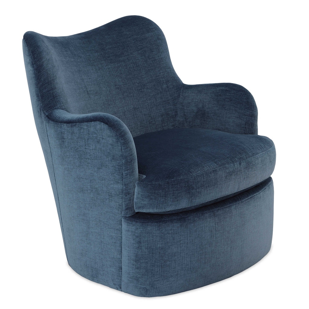 Chit Chat Swivel Chair - Lux Peacock