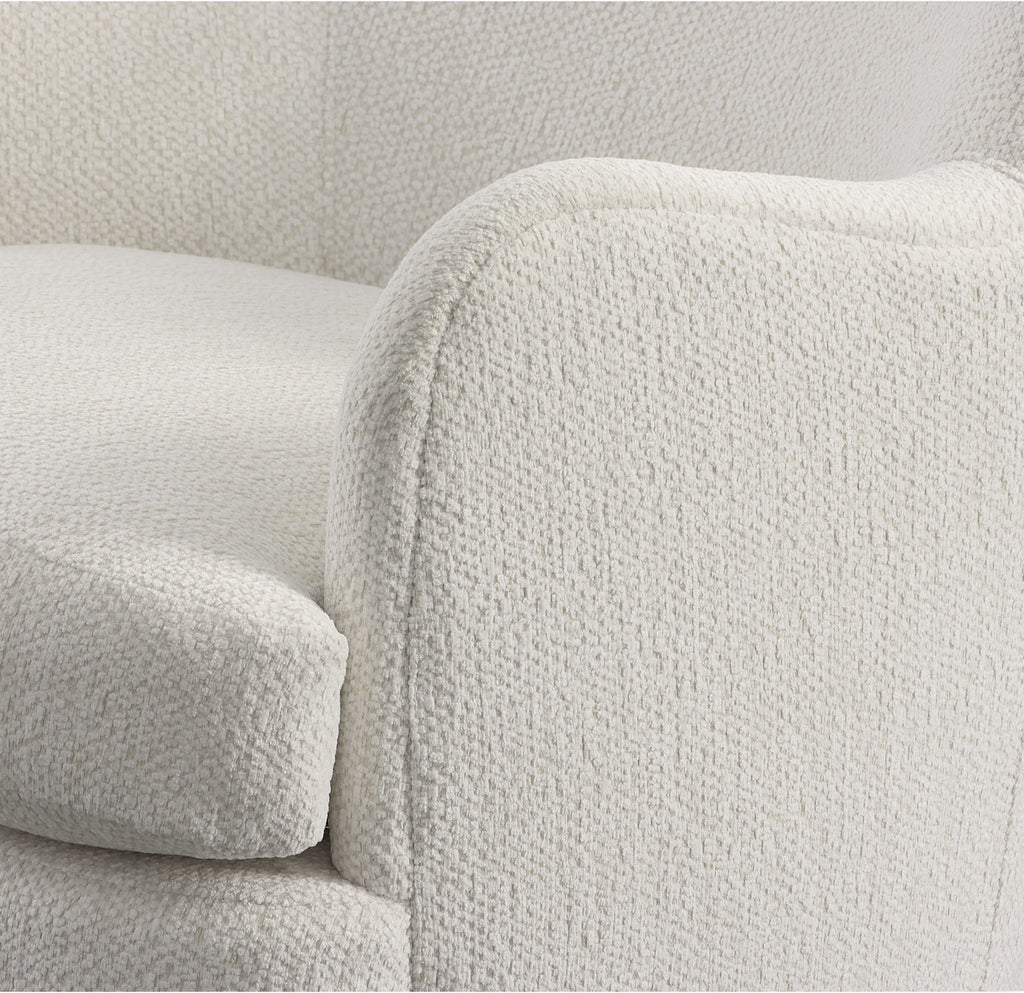 Chit Chat Swivel Chair - Cuddly Cream