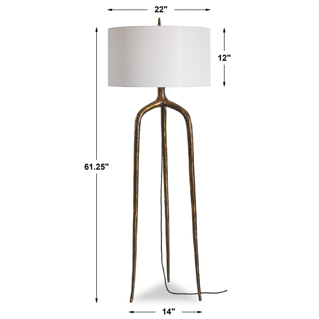 Wish Bone Floor Lamp