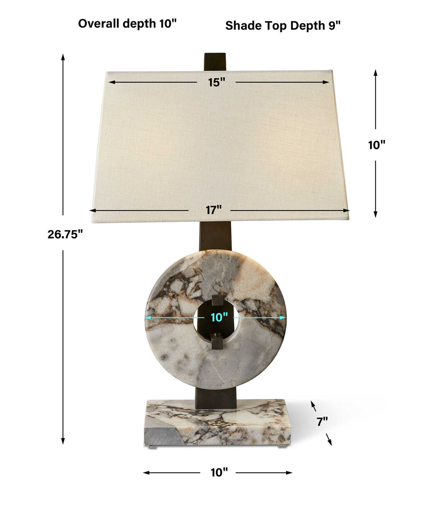 Circulation Table Lamp