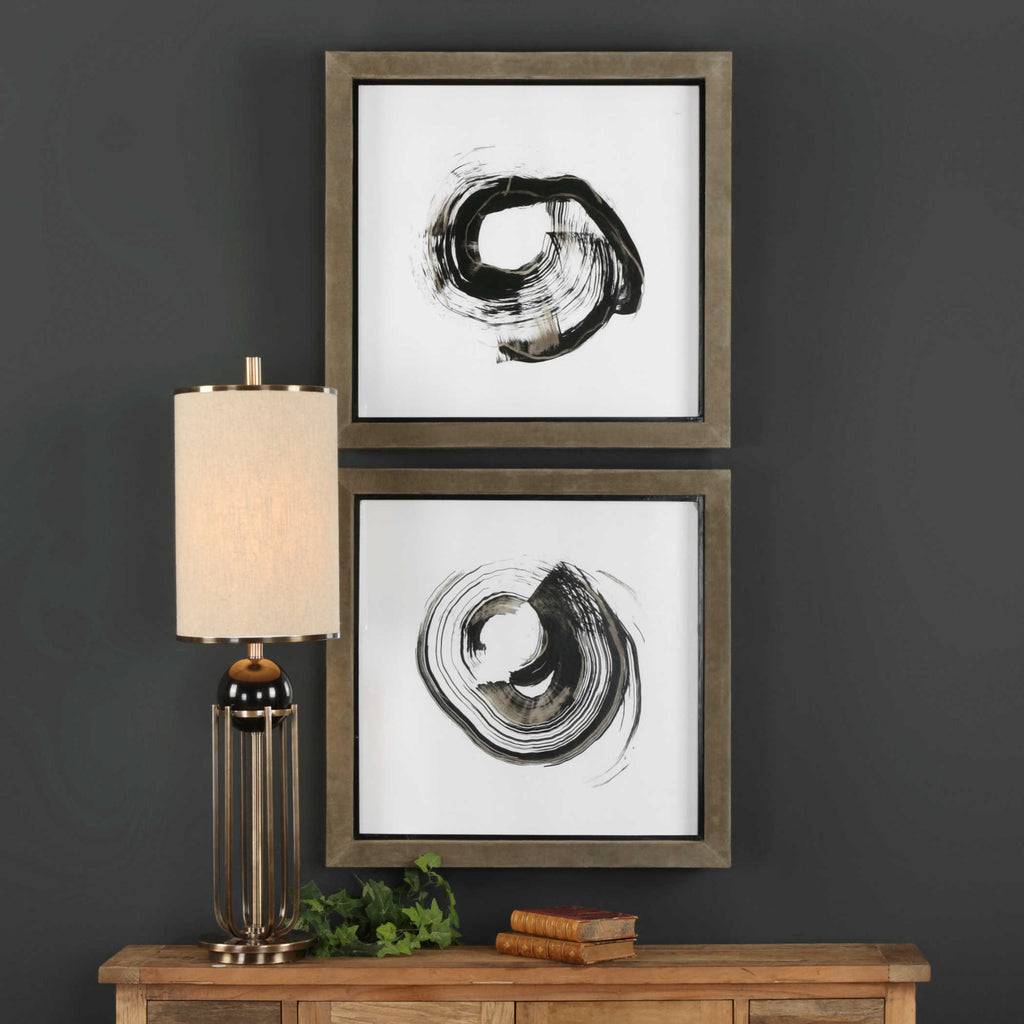 Circulation Study Framed Prints, Set of 2