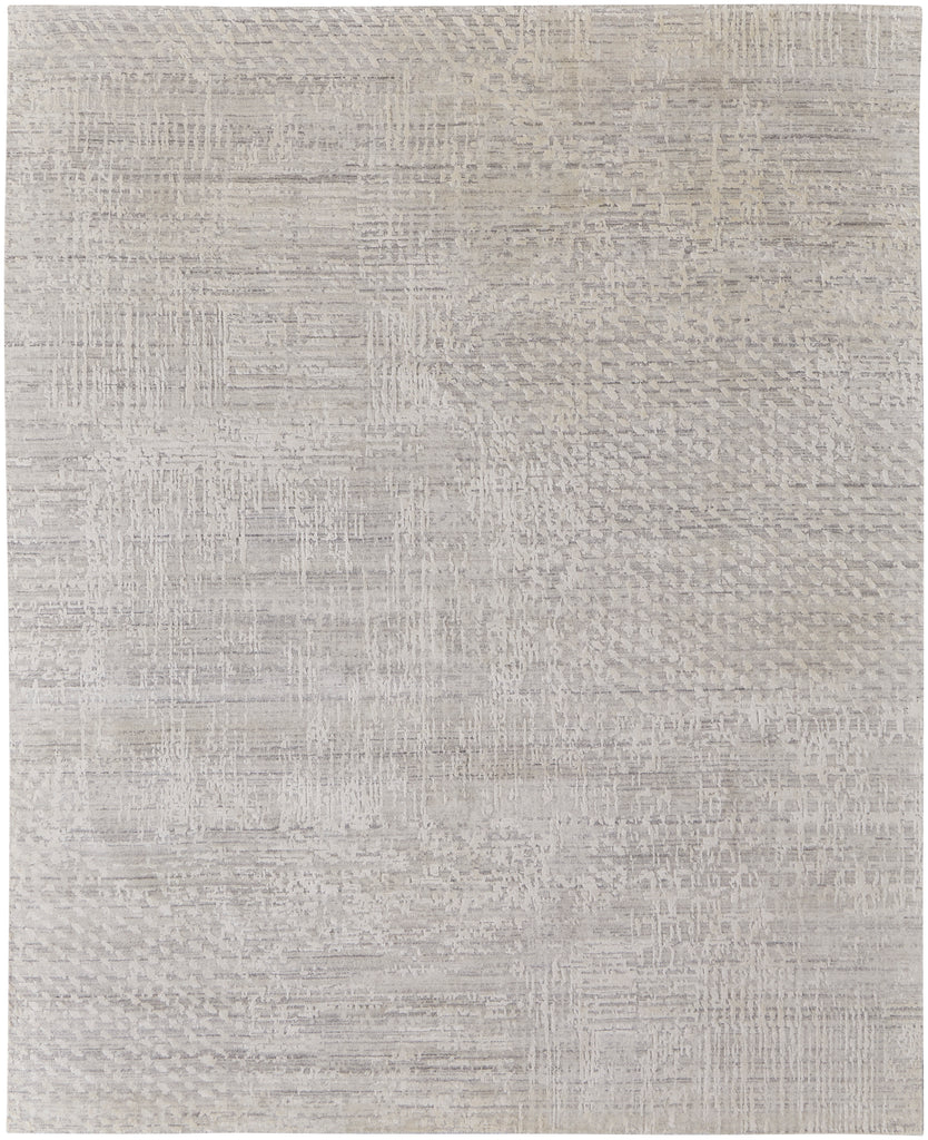 Eastfield Modern Abstract Ivory Area Rug (4' x 6' / Pattern 3)