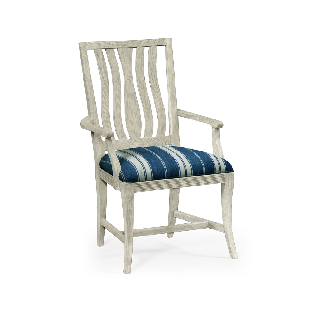 William Yeoward Eva Cloudy Oak Dining Arm Chair