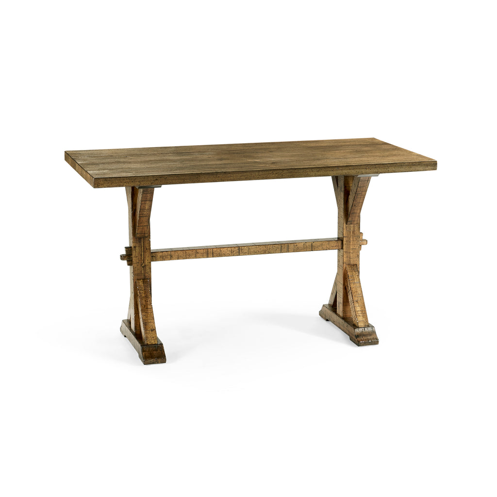 Casual Accents Medium Driftwood Dining Table 54"