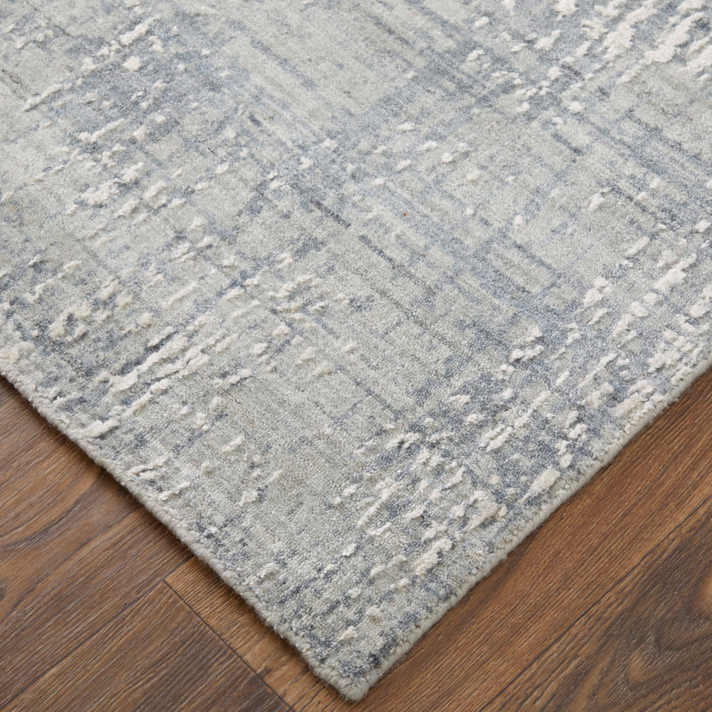 Eastfield Modern Abstract Gray Area Rug (9' x 12' / Pattern 3)