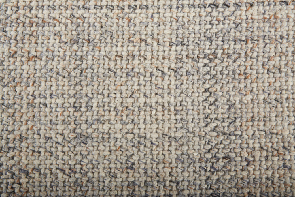 Naples Transitional Solid Ivory Tan Gray Area Rug (9' x 12')