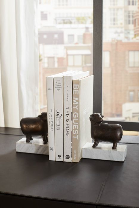 Sheep Bookends, Pair