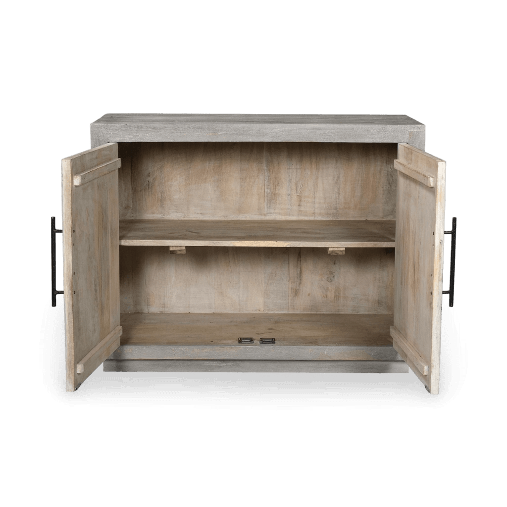 Columbus Sideboard, Grey, Two Door