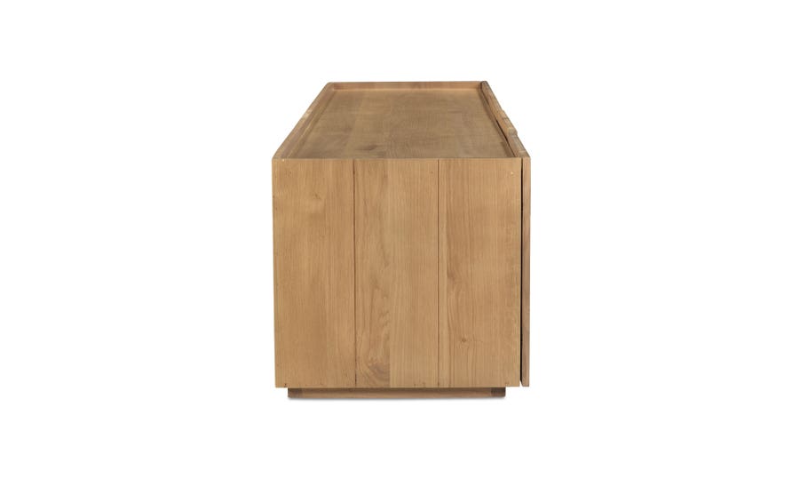 Plank Media Cabinet Natural