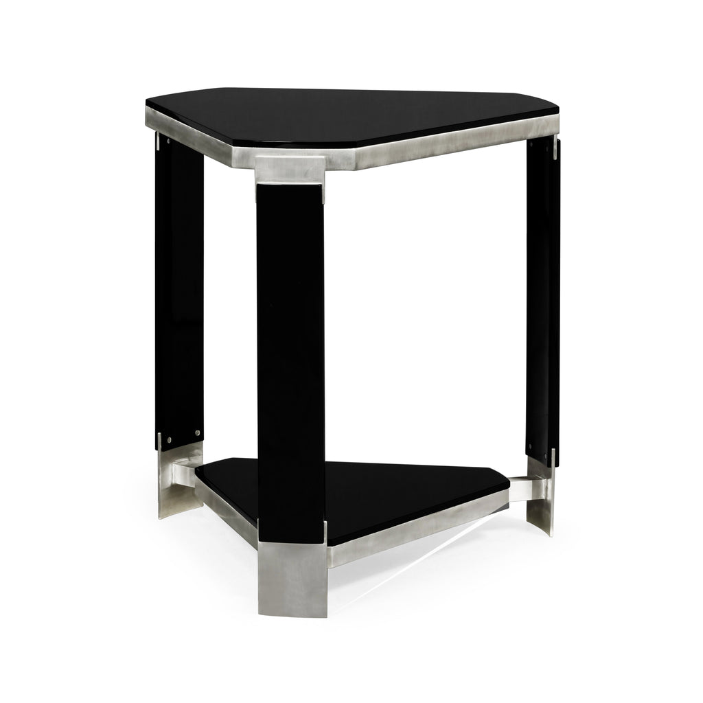 Modern Accents Black Gloss Side Table