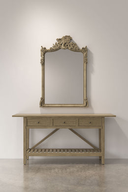 Timeless Inclination Rustic French Console Table