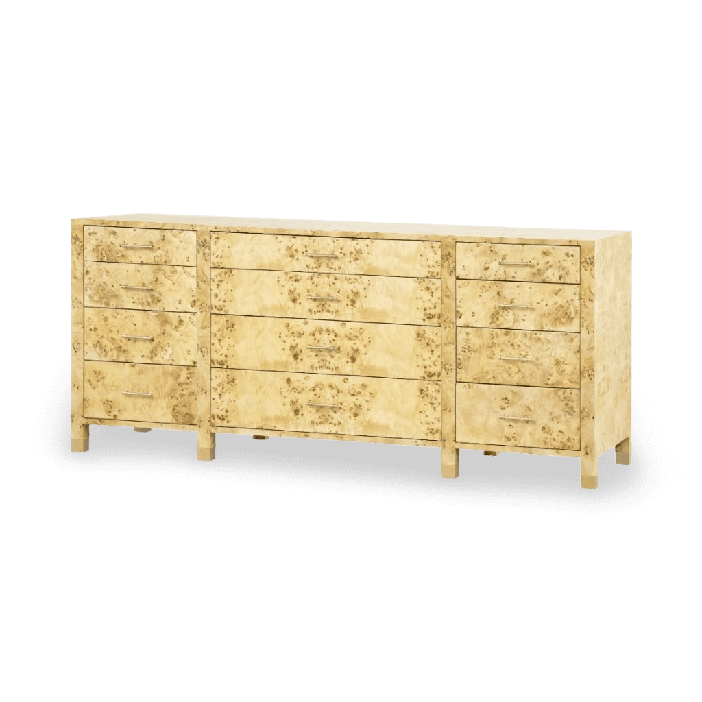 Cole Extra Large 12-Drawer, Burl