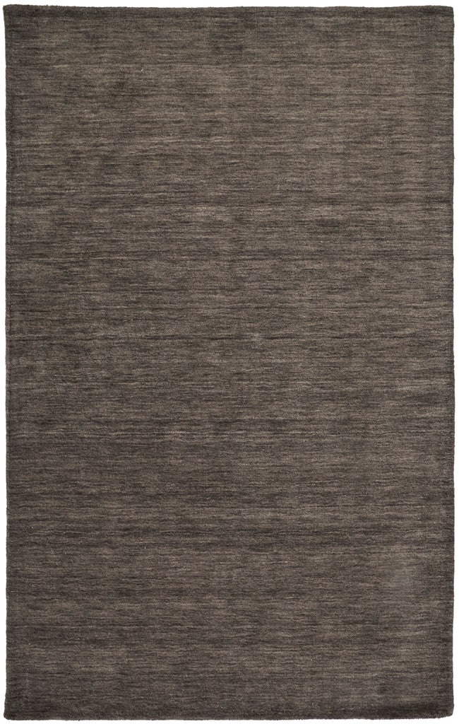 Luna Modern Solid Brown Taupe Area Rug (2' x 3')