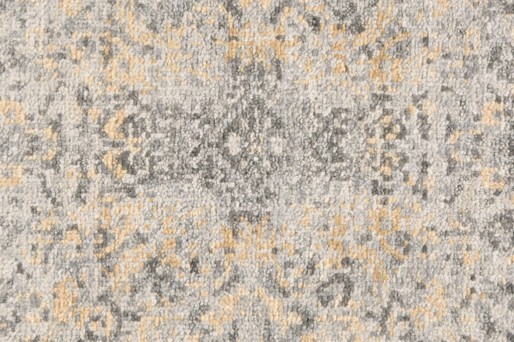 Dalia Modern Damask Tan Gray Taupe Area Rug (11'6" x 15')