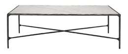 Jessa Rectangle Metal Coffee Table