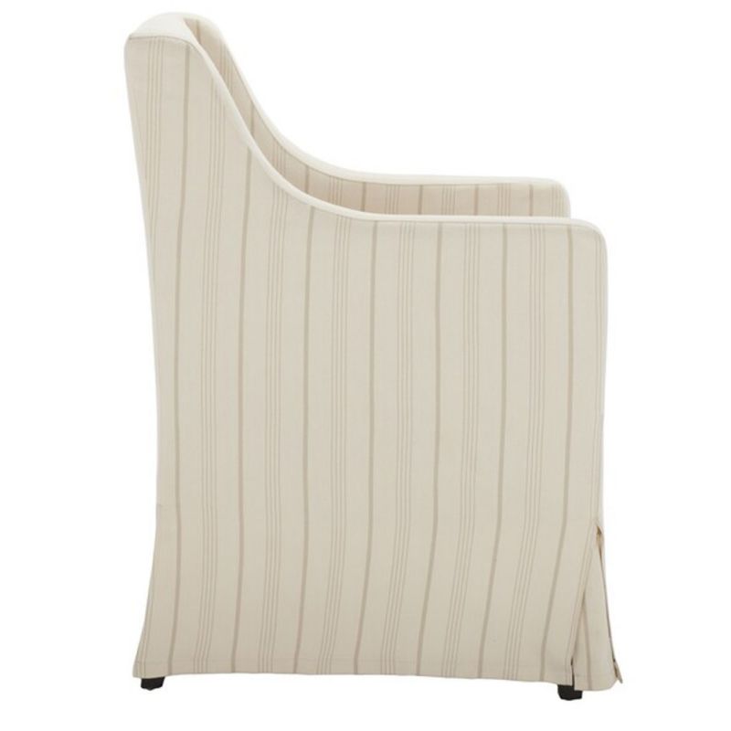 Sandra Slipcover Chair, Beige