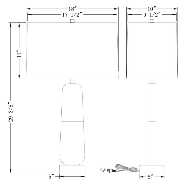 Samuel Table Lamp (DHRC)