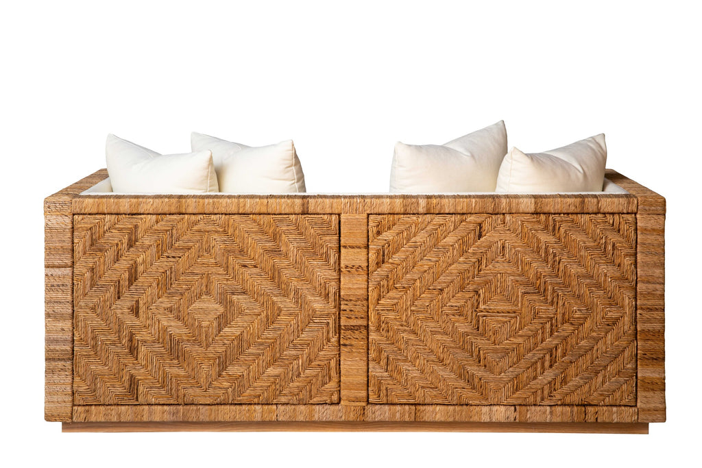 San Miguel Woven Panel Sofa