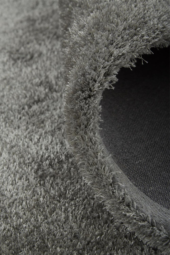 Marbury Modern Solid Gray Silver Area Rug (2' x 3'4" / Pattern 2)