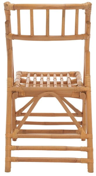 Maja Rattan Folding Accent Chair, Set of 2