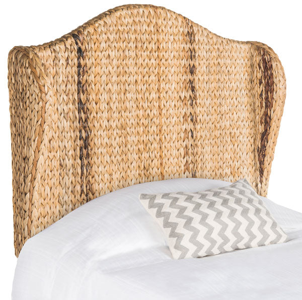 Nadine Natural Winged Headboard