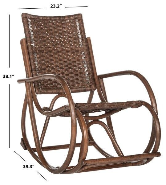 Bali Rocking Chair, Brown