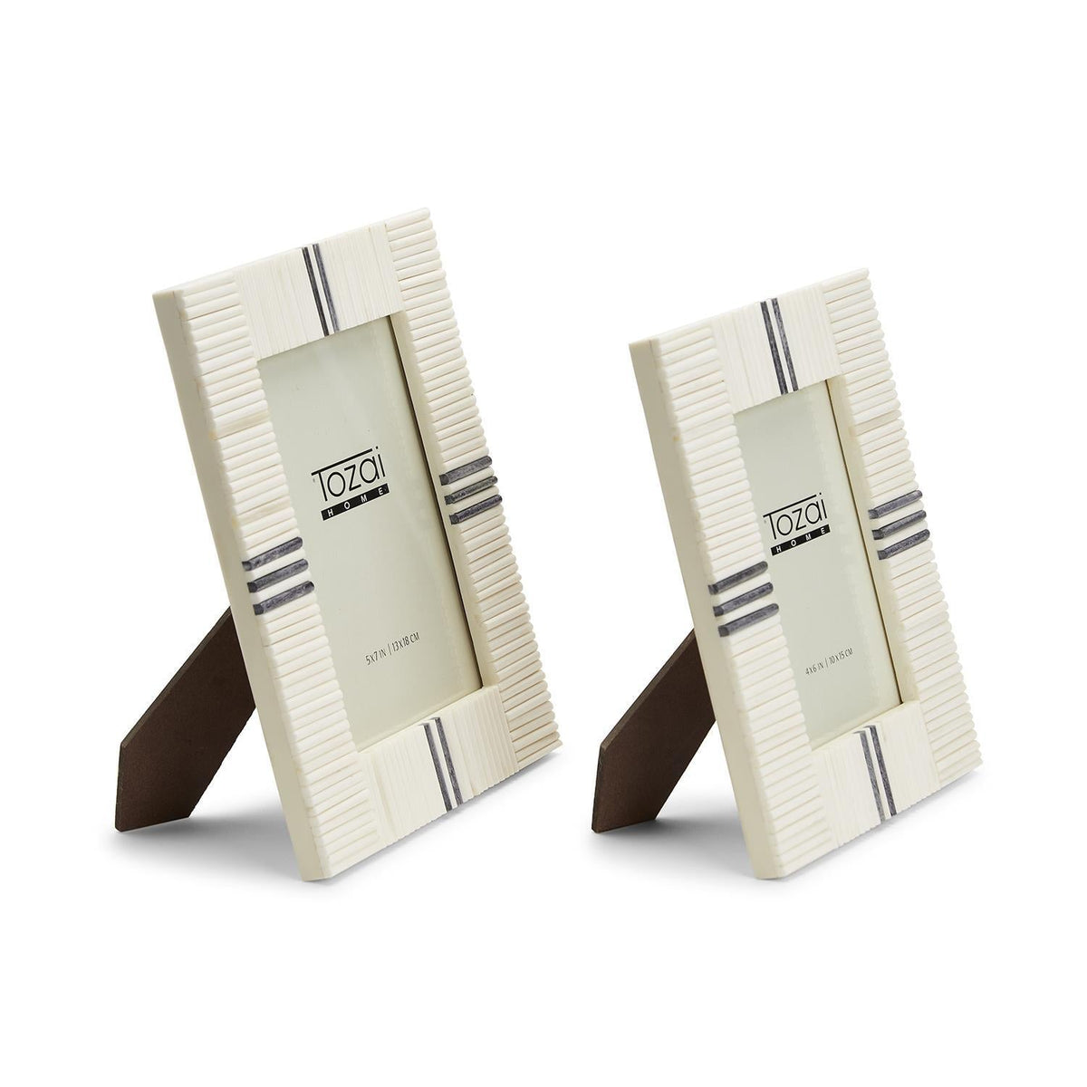 Paper Stack Picture Frame Set of 2 Stacks Photo Frame
