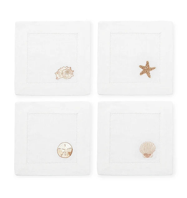 Beachcomber - Set of 4 Cocktail Napkin