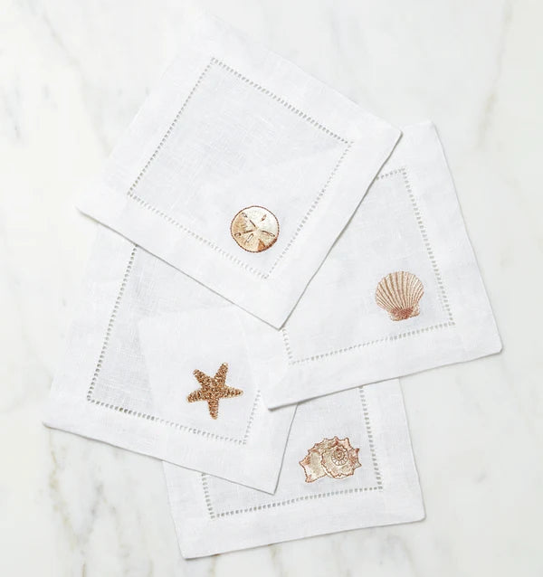 Beachcomber - Set of 4 Cocktail Napkin