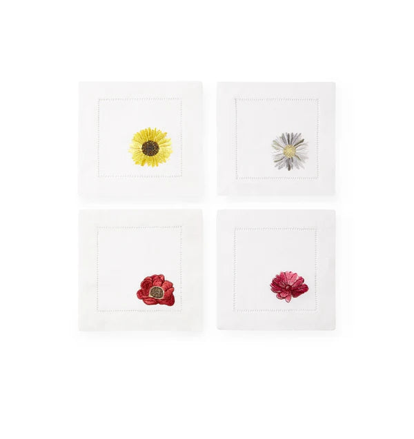 Fiori - Set of 4 Cocktail Napkin