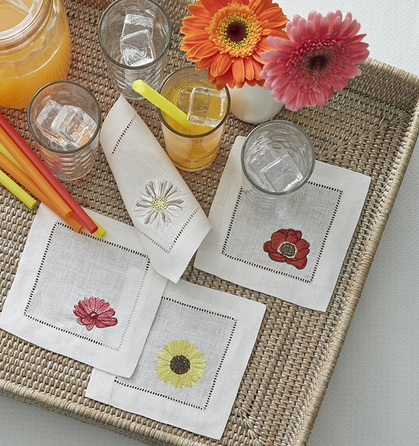 Fiori - Set of 4 Cocktail Napkin