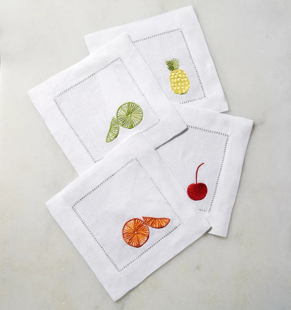 Frutta - Set of 4 Cocktail Napkin